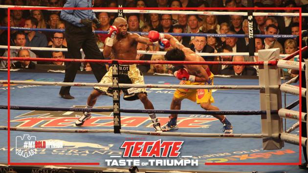 Mayweather – Pacquiao: ganó el boxeo con Tecate