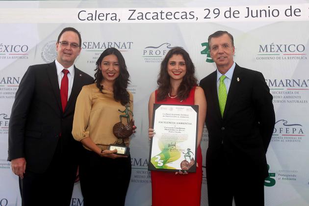 Heineken México recibe reconocimiento por excelencia ambiental