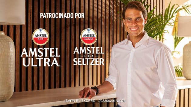 Amstel ULTRA® anuncia colaboración global con la estrella de tenis, Rafael Nadal