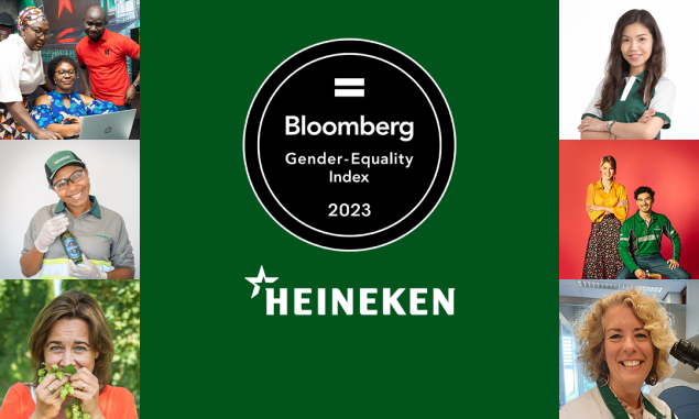 BLOOMBERG incorpora a HEINEKEN en el índice de igualdad de género 2023