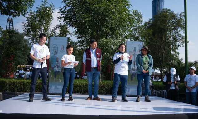 Reforestan más de 1,800 árboles y plantas en la primera jornada de voluntariado de 2024, en el Parque Ecológico de Xochimilco