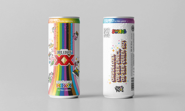 ¡Porque el orgullo LGBTTTIQ+ es todo el año! Encuentra las sorpresas en las latas conmemorativas de Dos Equis.