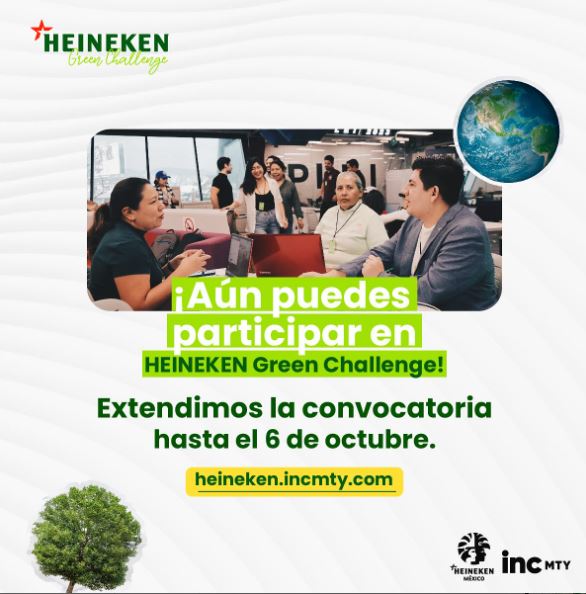 Amplía HEINEKEN Green Challenge convocatoria de su séptima edición para encontrar soluciones de descarbonización