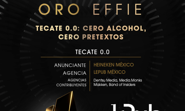 HEINEKEN México celebra tres metales en los Premios EFFIE 2024 por su innovación publicitaria