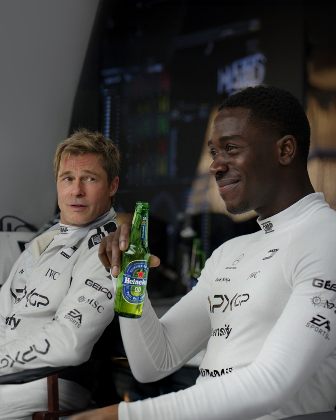 Lo más reciente de F1® THE MOVIE: Brad Pitt y Damson Idris sorprenden con nuevo spot
