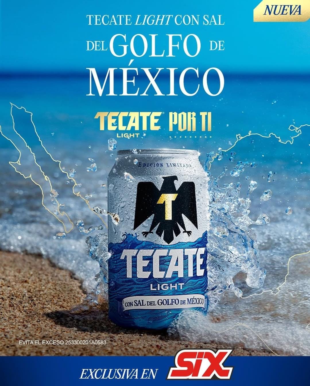 Llega a todo México la nueva Tecate Light con sal del Golfo de México: un tributo al orgullo mexicano