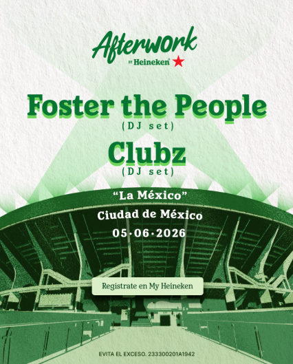 Heineken lleva el afterwork a otro nivel con Foster The People y Clubz