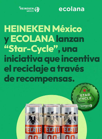 “Star-Cycle”: La iniciativa de HEINEKEN y ECOLANA que te premia por reciclar
